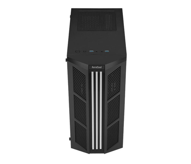 AEROCOOL Prime RGB Mid Tower czarna AEROPGSPRIME-G-BK-V1 - 1192546 - zdjęcie 6